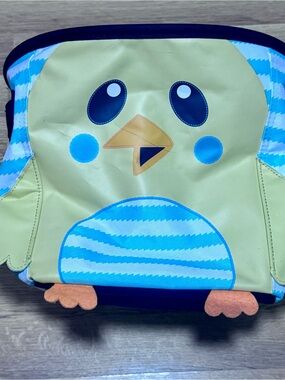 Thirty-One Blue & Yellow Chick Storage Tote with handles